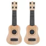 TOYANDONA Kinder Gitarre und Ukulele – Musikinstrumente für Kinder von 3-9 Jahren