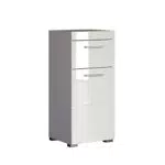 trendteam Amanda Kommode - Badschrank mit Tür und Schublade, universal einsetzbar