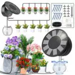 TRJZWA Solar Bewässerungssystem für Garten und Balkon mit 9 Programmen