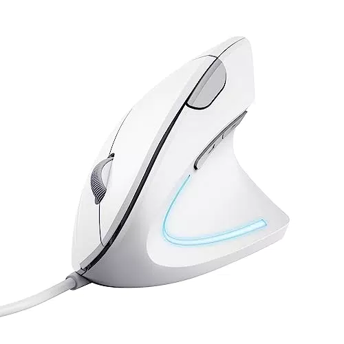 Trust Verto Vertikale Ergonomische Maus zur Vorbeugung von RSI Syndrom