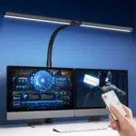 Tyonto 1300LM LED Schreibtischlampe dimmbar mit Fernbedienung für Homeoffice
