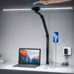 Tyonto LED Schreibtischlampe Dimmbar mit Gestensteuerung, 24W, 76CM