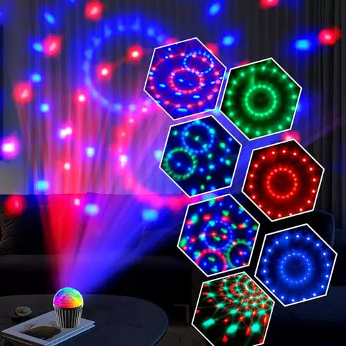 Tyonto Mini Discokugel mit Fernbedienung – LED Partylicht für unvergessliche Feiern