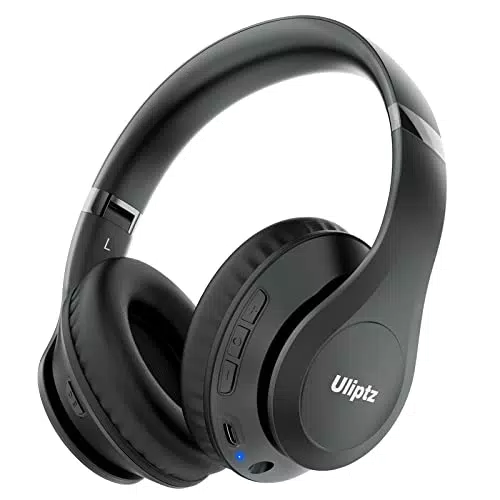 Uliptz Bluetooth Kopfhörer Over Ear mit 65 Stunden Spielzeit und HiFi-Stereo