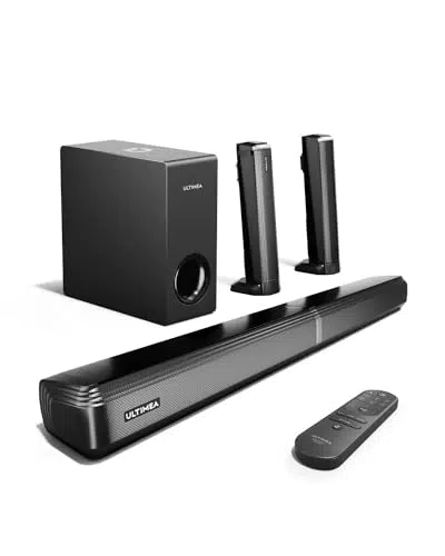 ULTIMEA Soundbar mit Subwoofer, Bluetooth 5.3, 3 EQ-Modi, Apollo S50 Serie