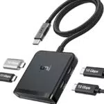uni USB C 3.2 Hub mit 4 Ports für MacBook, iMac, iPad Pro und mehr