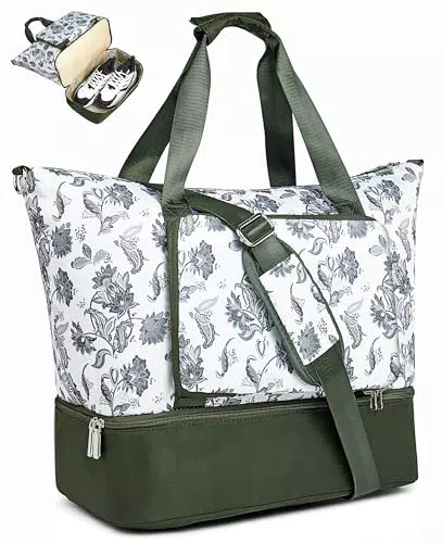 UNIQUEBELLA Faltbare Sporttasche Damen – Weekender Bag für Reisen und Fitness