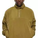 Urban Classics Herren Polar Fleece Troyer Sweatshirt