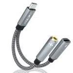 Samsung USB C auf 3,5mm Klinke Adapter mit Schnellladung und Hi-Fi Audio