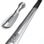 Velette Schuhlöffel Metall für Senioren und Schwangere - 42 cm und 19 cm