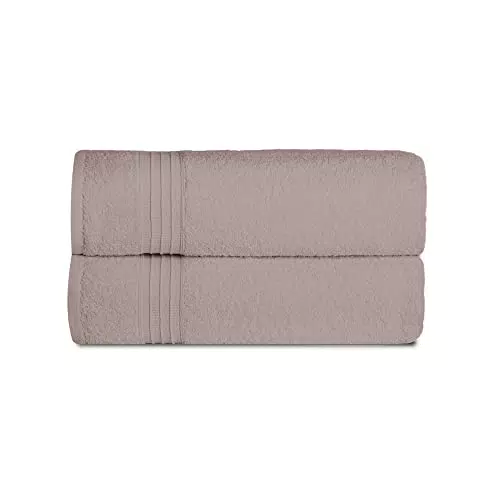 Vency Handtücher Set - Badetuch mit Aufhänger, 70x140 cm