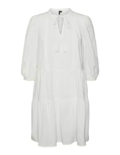 VERO MODA Damen VMPRETTY 3/4 Tunic NOOS 10279712, Laurel Wreath