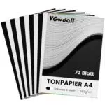 VGOODALL Fotokarton A4 für Scrapbooking und Basteln