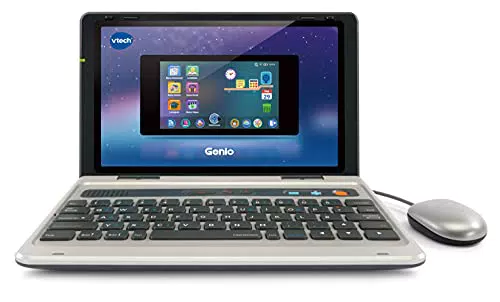 VTech Genio Lernlaptop – Interaktiver Lerncomputer für Kinder von 5-12 Jahren