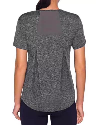 Wayleb Sport T-Shirt Damen Kurzarm - Atmungsaktives Funktionsshirt für Fitness und Wandern