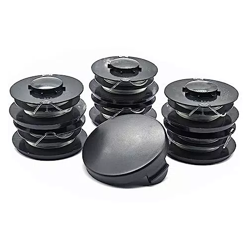 WETOOLPL Ersatzspule für Einhell Aldi Garten Trimmer GLR GLT 450-459 mit Abdeckung
