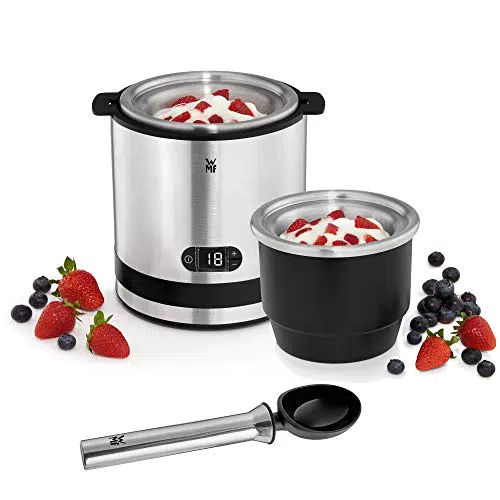 WMF Küchenminis Eismaschine 3in1 für Frozen Joghurt, Sorbet und Eiscreme