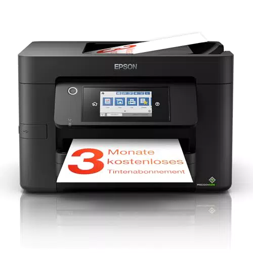WorkForce Pro WF-4820DWF A4 Multifunktionsdrucker mit kabellosem Betrieb und Tinte
