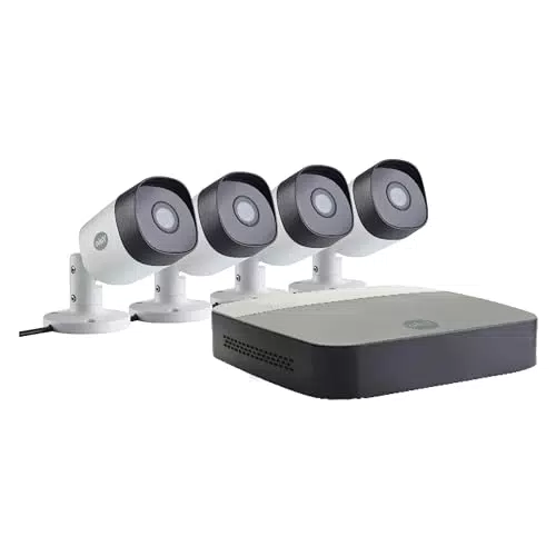 Yale SV-4C-4ABFX-2 Smart Home CCTV Kit mit 4 Outdoor Nachtsichtkameras 1080p