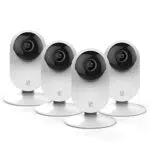 YI Home Kamera 1080P 2 Stücke, IP Überwachungskamera Innen WLAN für Haustier/Baby