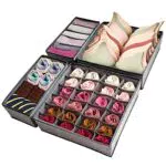 YOCOLE Kleiderschrank Organizer für Unterwäsche und Dessous, Faltbare Aufbewahrung