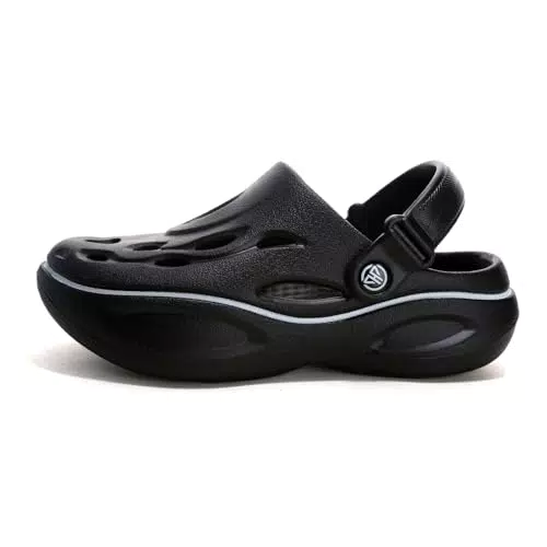 YUHITYGZGS Gartenclogs für Damen und Herren – Atmungsaktive Komfort Pantoletten