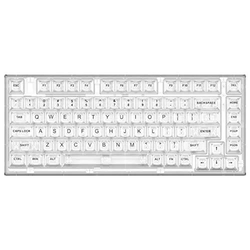 YUNZII X75 Mechanische Tastatur Hot Swappable mit RGB Hintergrundbeleuchtung