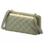 ZEWZI Klein Umhängetasche Damen – PU Leder Crossbody mit Geldbeutel und Kartenfächern