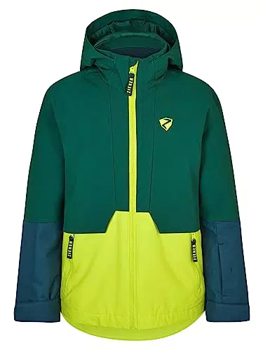 Ziener AZAM Ski-Jacke für Jungen – Wasserdicht, Winddicht, Warm