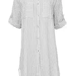 Zwillingsherz Longbluse – Hochwertiges Sommerkleid für Damen und Freizeit