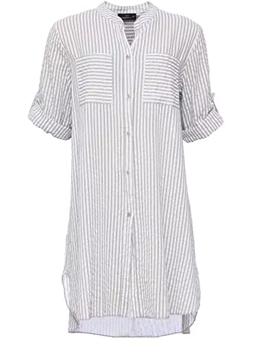 Zwillingsherz Longbluse – Hochwertiges Sommerkleid für Damen und Freizeit