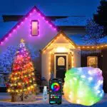 LED Lichterkette mit USB, APP Steuerung, Timer, wasserdicht für Innen und Außen