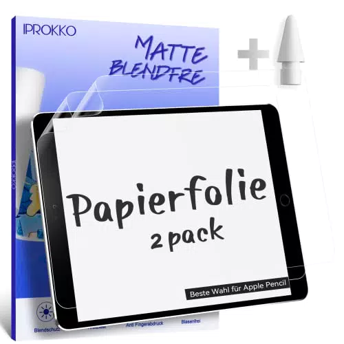 Like Paper Matte Displayschutzfolie für iPad 9/8/7 Generation, blendfrei