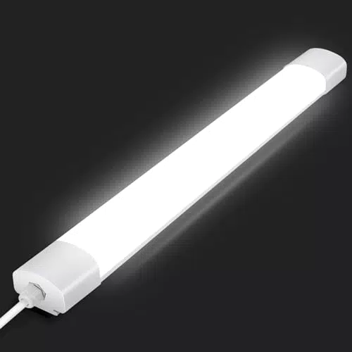 LED Feuchtraumleuchte 120CM, 36W, 4000LM, IP65 für Keller, Werkstatt, Garage, Bad