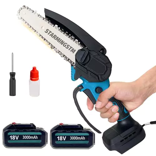 Makita DUC101Z Akku Kettensäge – Tragbare Einhand-Kettensäge für Gartenarbeit