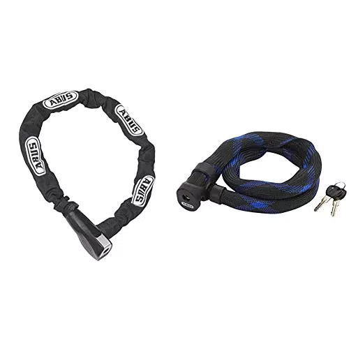 ABUS Kettenschloss Steel-O-Chain 880 – Fahrradschloss aus gehärtetem Stahl