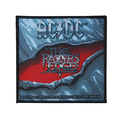 AC/DC Patch Aufnäher The Razors Edge 10x10 cm
