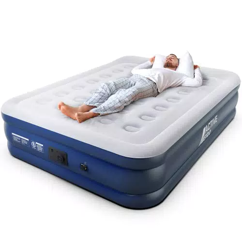 Active Era Premium Luftbett - Selbstaufblasende Luftmatratze mit elektrischer Pumpe