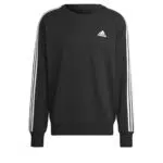 adidas Herren Essentials French Terry 3-Stripes Sweatshirt
