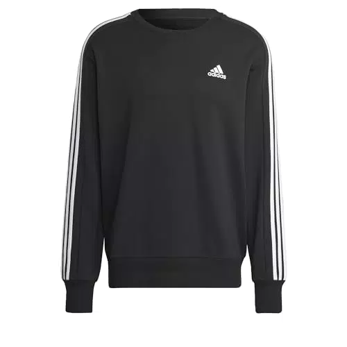 adidas Herren Essentials French Terry 3-Stripes Sweatshirt