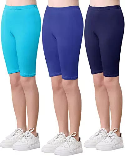 Adorel Mädchen Shorts Baumwolle Kurz Sommer Hose - Leggings Radlerhosen