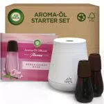 Air Wick Aroma-Öl Diffuser Starter Set mit 2 Nachfüllern - Beruhigende Rose