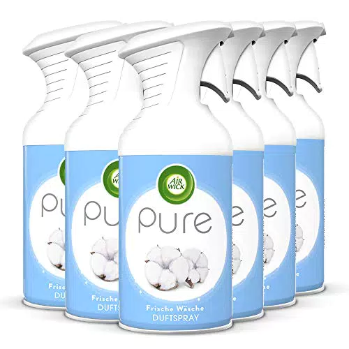 Air Wick PURE Duftspray Frische Wäsche – Geruchsneutralisierend und ohne Feuchtigkeit