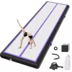 Airtrack Tumbling Matte mit elektrischer Luftpumpe – 4M Aufblasbare Gymnastikmatte