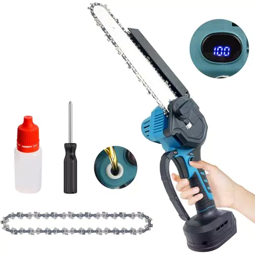 Makita DUC101Z Akku Kettensäge – Bürstenlos, mit automatischem Öler und LED-Anzeige