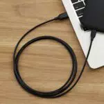 Amazon Basics USB-C auf USB-A 2.0 Schnellladekabel, 1,8 m, für iPhone 15, iPad, Galaxy