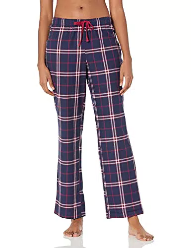 Amazon Essentials Damen Flanell Schlafhose im klassischen Karo-Design