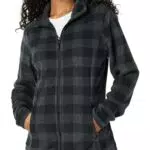 Amazon Essentials Damen Weiche Polarfleece-Jacke mit durchgehendem Reißverschluss in klassischer Passform