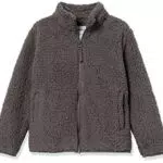 Amazon Essentials Mädchen Sherpa-Fleecejacke mit Reißverschluss
