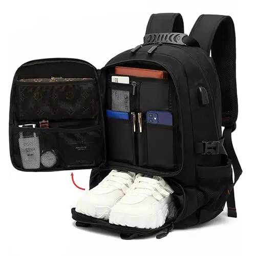 ASEKIHA Business Rucksack 15,6 Zoll - Wasserabweisend für Schule und Reisen